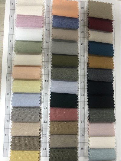 GZ-THY TR斜紋 成份：65%人棉 32%滌綸 3%氨綸 克重：170g 45度照